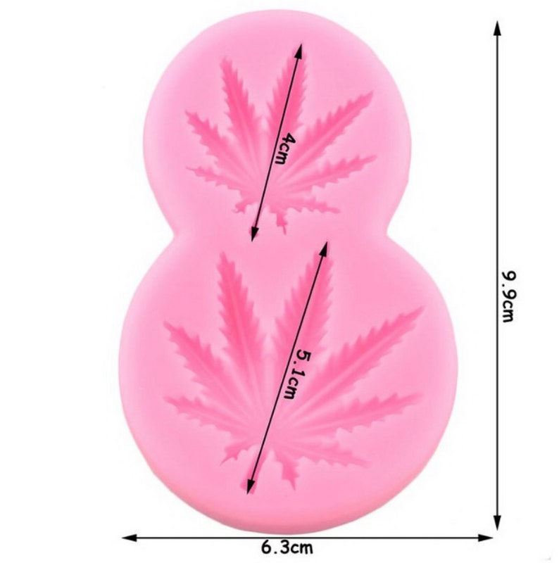 Maple Lef Flower Silicone Mold Fondant Cake Cupcake Decorating Tools Soap Mold Flexible Mold Silicone Mould