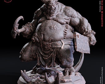 Chaos Daemon Miniatures -  Flesh of Gods | Demon of Nurgle Model | Plague Beast | Great Unclean One | Dungeons and Dragons | DnD | Wargaming