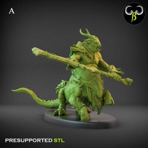 Centigor Beastmen Miniatures - Clay Beast Creation | Dragon Ogre Models | Dungeons and Dragons | DnD | Wargaming | Centigon Squad