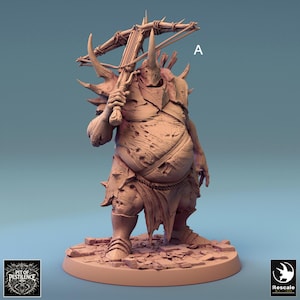 Undead Demon Infantry Miniatures - Rescale Miniatures | Daemon of Nurgle Models | Dungeons & Dragons | DnD 5e | Wargaming | Pestilence