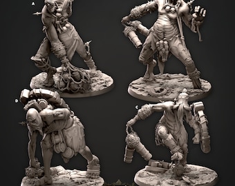Undead Giant Miniatures - Castnplay | Mancrusher Gargant Models | Sons of Behemat | Zombie Giantkin | Dungeons & Dragons | DnD | Wargaming