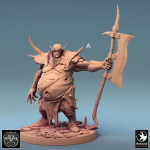 Undead Demon Infantry Miniatures - Rescale Miniatures | Daemon of Nurgle Models | Dungeons & Dragons | DnD 5e | Wargaming | Pestilence