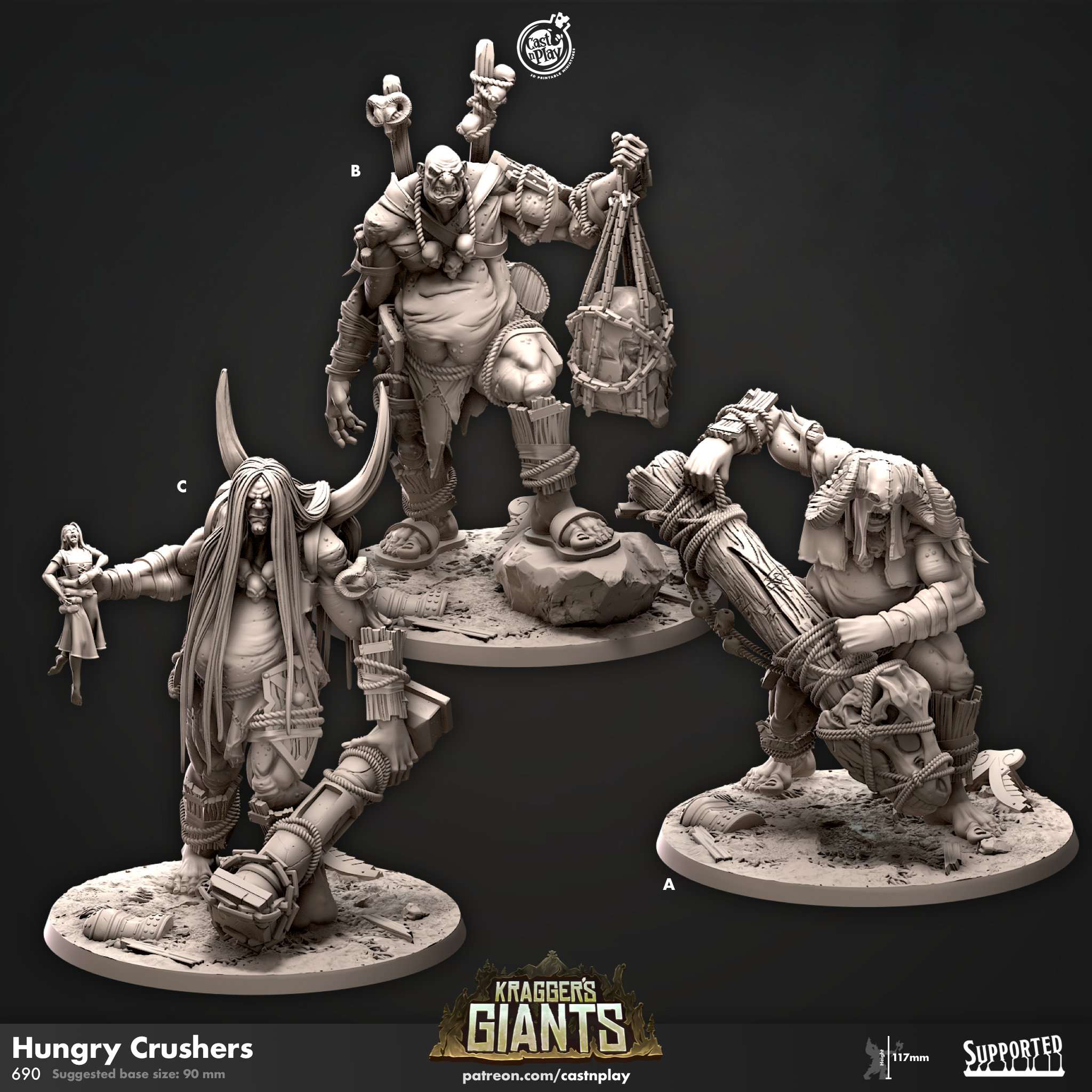 Mancrusher Gargants - Etsy