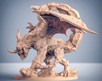 Manticore Miniature - Artisan Guild | Beast of Chaos Chimera | Dungeons & Dragons | DnD | Wargaming