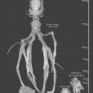Giant Crab Miniature - Lord of the Print | Ancient Sea Monster Model | Gargantuan Deep Creature | Wargaming image 2