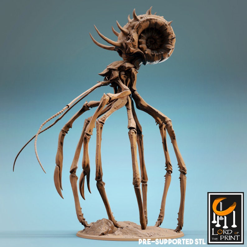 Giant Crab Miniature - Lord of the Print | Ancient Sea Monster Model | Gargantuan Deep Creature | Wargaming image 6