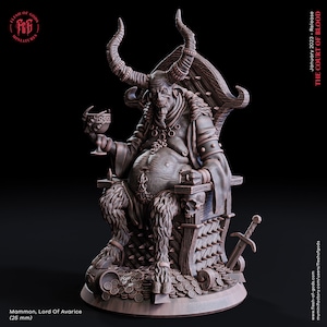 Chaos Daemon Miniature -  Flesh of Gods | Demon of Slaanesh Model | Dungeons and Dragons | DnD | Wargaming | Pathfinder |  Court of Blood