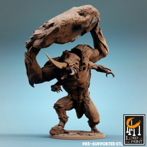 Umber Hulk Miniature - Lord of the Print | Insect Warrior Model | Ambull Cave Monster | Dungeons & Dragons | DnD | Wargaming