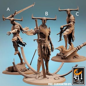 Armoured Demon Miniatures - Lord of the Print | Daemon Prince of Khorne Models | Dungeons & Dragons | DnD | Wargaming | Pretorian Guard
