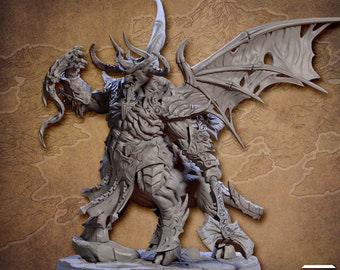 Dragon Ogor Centaur Miniature - Artisan Guild | Greater Daemon Astaroth Model | Dungeons and Dragons | DnD | Wargaming | Demon Kings Spawn
