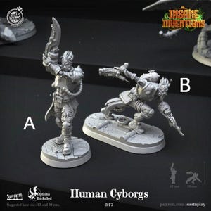 Artificer Miniatures - Castnplay | Human Steampunk Fighter Models | Dungeons & Dragons | DnD | Wargaming | Insane Inventions