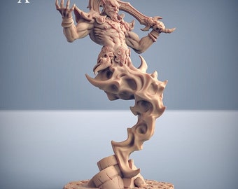 Djinn Miniatures -  Artisan Guild | Arabian Sorcerer Models | Genie | Wargaming