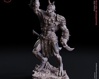 Oni Miniatures -  Flesh of Gods | Japanese Demon Models | Wargaming | Hollowed be thy Evil