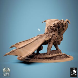 Gold Dragon Paladin Mount Miniatures - Rescale Miniatures | Stormcast Tauralon Figures | Dungeons & Dragons | DnD 5e | Wargaming | Purity