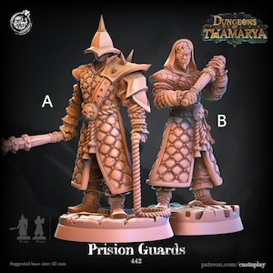 Prison Guard Miniatures - Castnplay | Infantry Models | Dungeons & Dragons | DnD | Wargaming