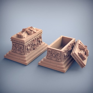 Sarchophagus Scatter - Artisan Guild | Graveyard Props | Terrain | Dungeons and Dragons | DnD | Wargaming