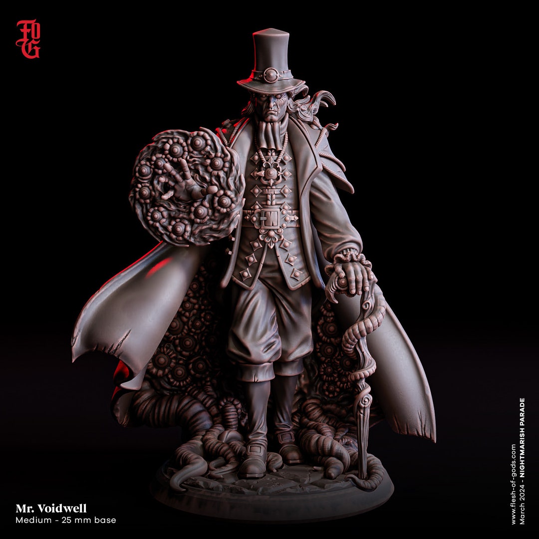 Human Eldritch Warlock Miniature - Flesh of Gods | Abberant