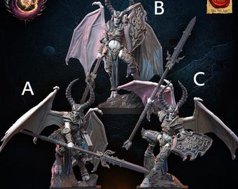 Winged Chaos Daemon Miniatures - Lost Kingdom Miniatures | Demon Fury Models | Wargaming | May 24