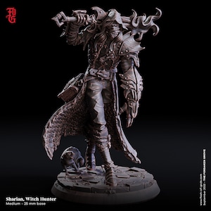 Hexblade Warlock Miniature -  Flesh of Gods | Eldritch Knight Model | Dungeons and Dragons | DnD | Wargaming | The Forsaken Grove | Sharian