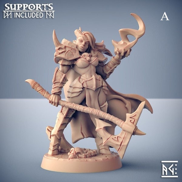 Tiefling Warlock Miniature - Artisan Guild | Demon Battlemage Model | Dungeons and Dragons | DnD | Wargaming | Diabolica the Eternal