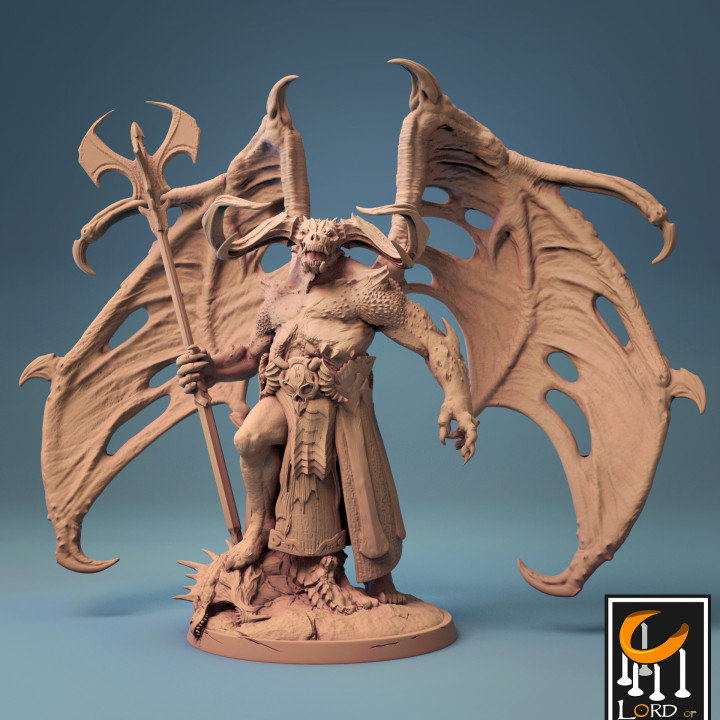 Demon Prince Miniature - Lord of the Print | Tzeentch Chaos Deamon