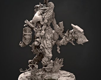 Ancient Giant Miniature - Castnplay | Mega Gargant Model | Sons of Behemat | Hill Giant Brute | Dungeons & Dragons | DnD | Wargaming