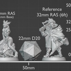 Dragonborn E - Artsan Guld - Fantasy Dungeons and Dragons Mnature