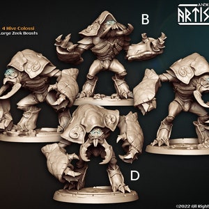 Umber Hulk Miniatures - Artisan Guild | Hive Warrior Models | Dungeons and Dragons | DnD | Wargaming | 'Hive Colossi'