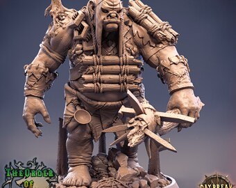 Ogre Brute Miniature - Daybreak Miniatures | Hill Giant Model