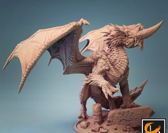 miniatures dragon