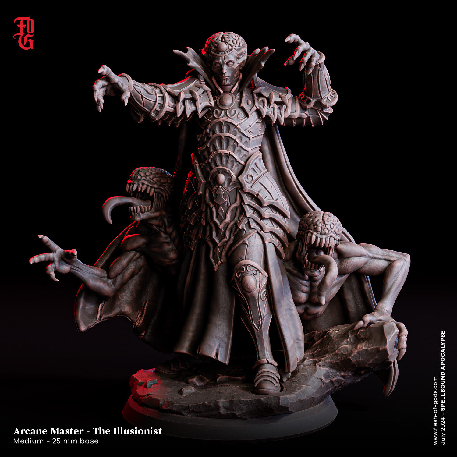 Miniature Next Level M533 : ABERRANT MAGUS (FROM THE TREACHEROUS MANOR)