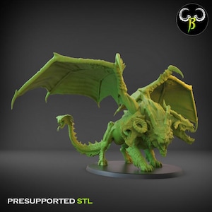 Manticore Miniature - Clay Beast Creation | Chimera Model | Dungeons and Dragons | DnD | Wargaming | Chaos Beast | Abomination