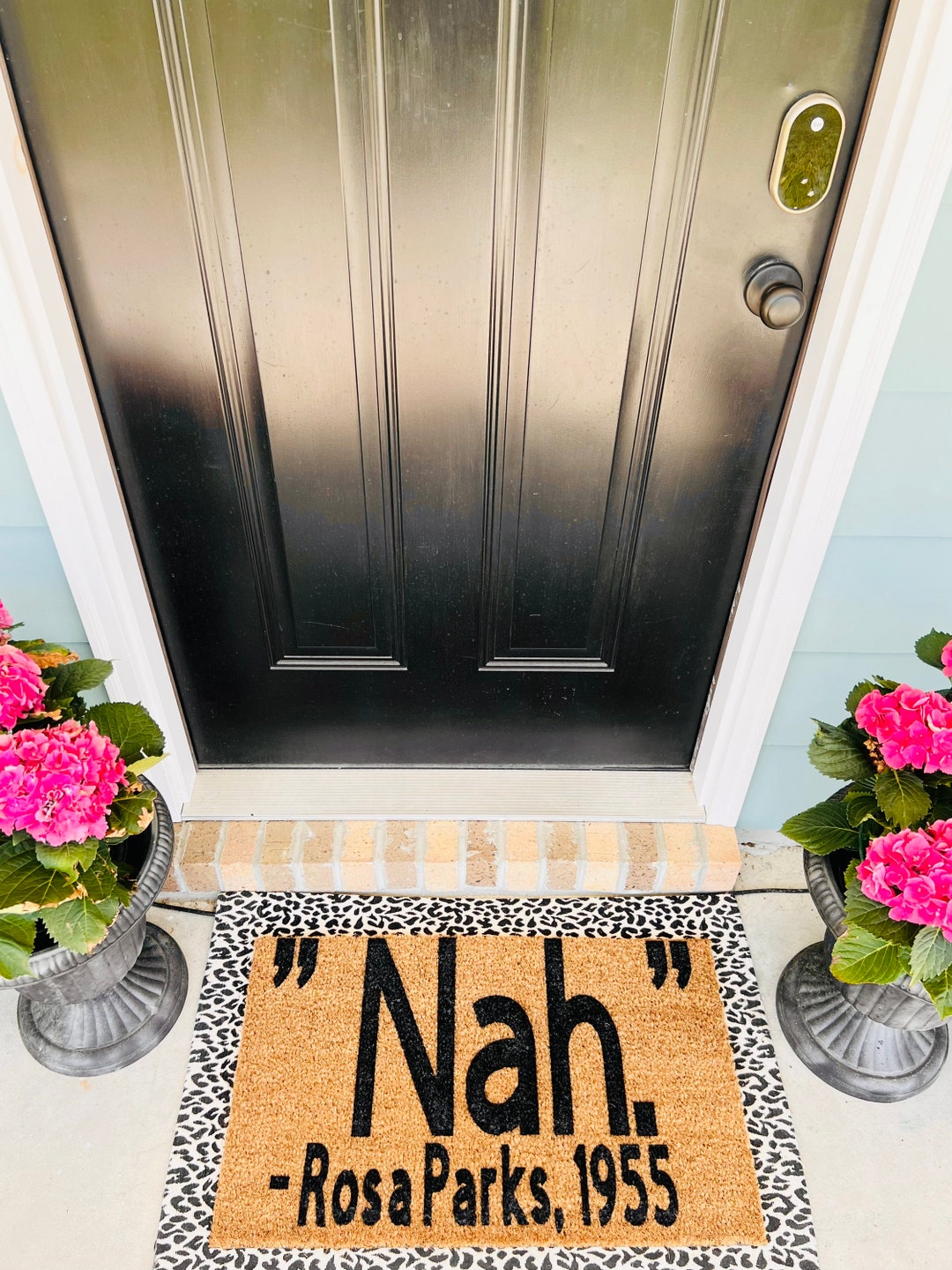 Doormat Black Art Black History Month Black Owned Shops Doormat