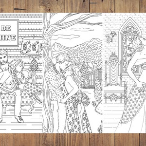 Erotic Coloring Book for Adults, Sex Coloring Pages Printable, Naughty ...