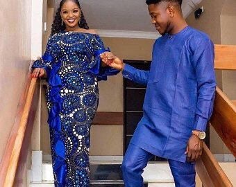 Couples Dress, African men clothing, African wedding suit, African groom suit? African fashion, African attire, African Couples Dress