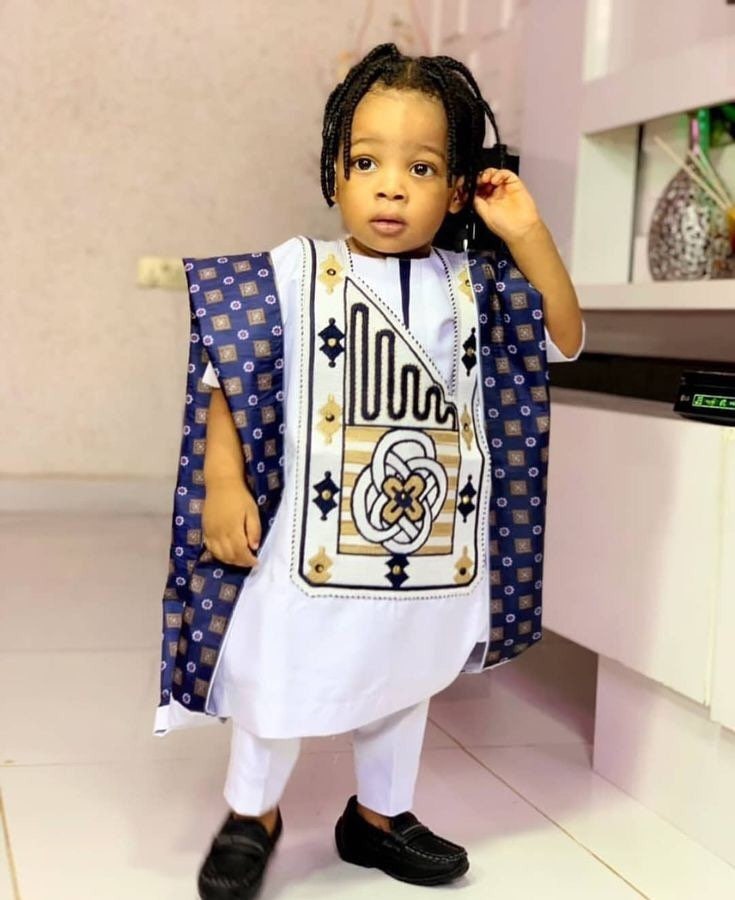 Agbada 2024 for kids
