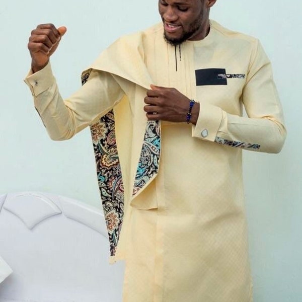 African men clothing, African wedding suit, African groom suit? African fashion, African attire