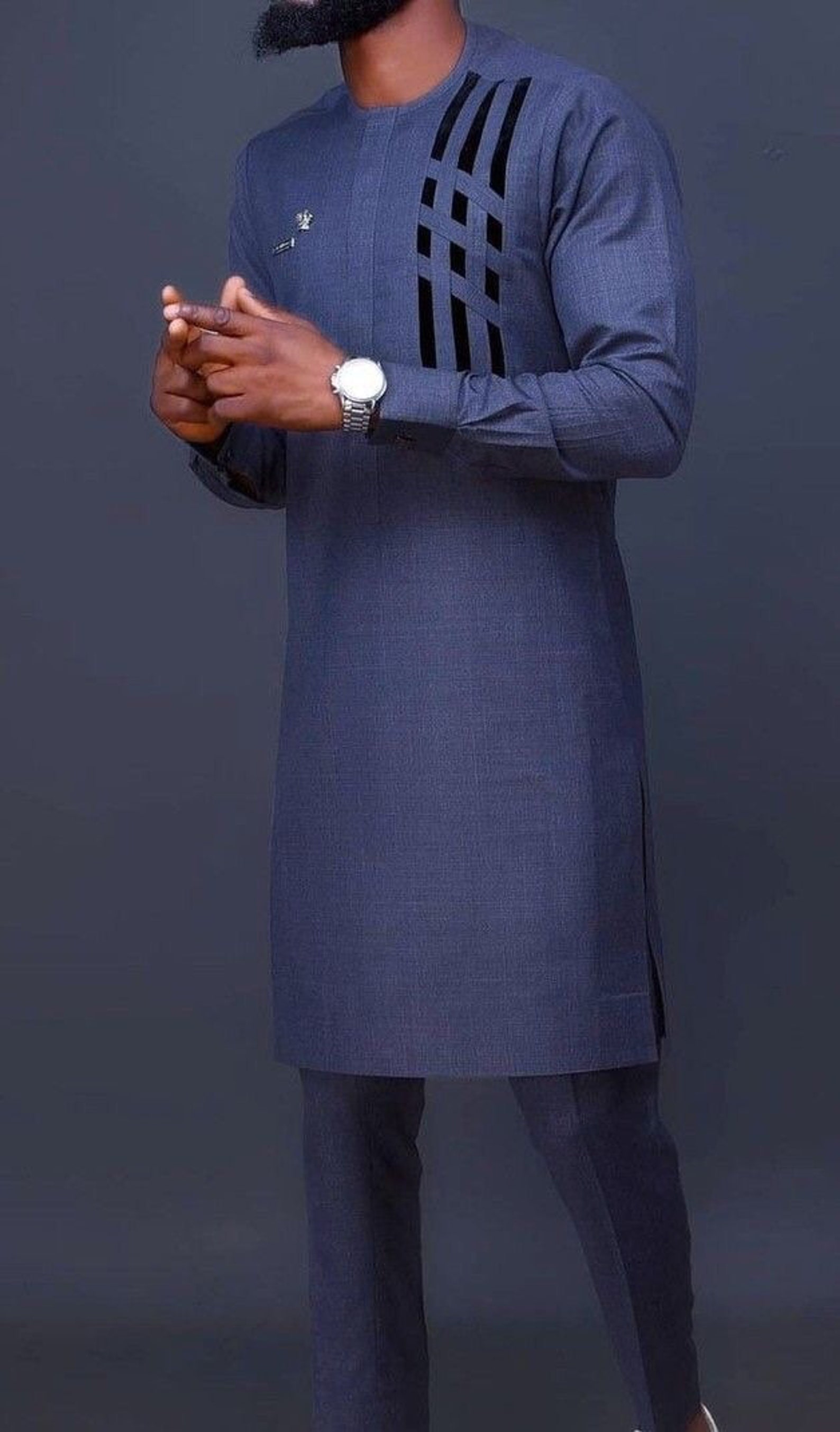 African Men Clothing, African Wedding Suit, African Groom Suit African