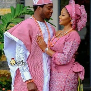 African men clothing, African wedding suit, African groom suit? African fashion, Women Clothing, African Engagement Dress, Couples Dress