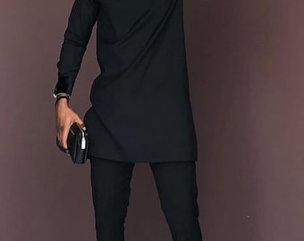 Ropa africana para hombre, traje de boda africano, traje de novio africano, moda africana, atuendo africano