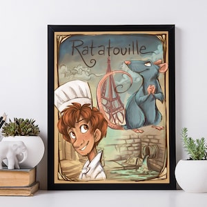 Impresión de pared con dibujos animados. Póster para guardería. Decoración de habitación de niños en lienzo.