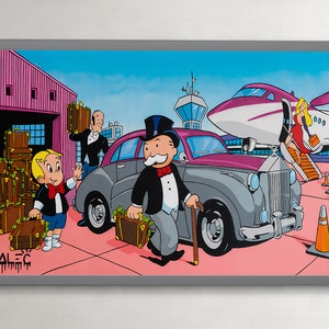 Famous Painting Illustration Home Wall Art Decor.