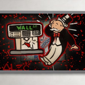 Alec Living Room Art Decor. Fashionable Dollar Illustration.