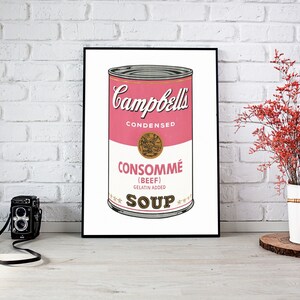 Impresión de ilustración famosa y de moda. Pintura para decorar la pared del hogar.