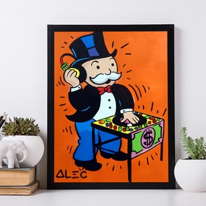 Living Room Art Dollar Decor Illustration.