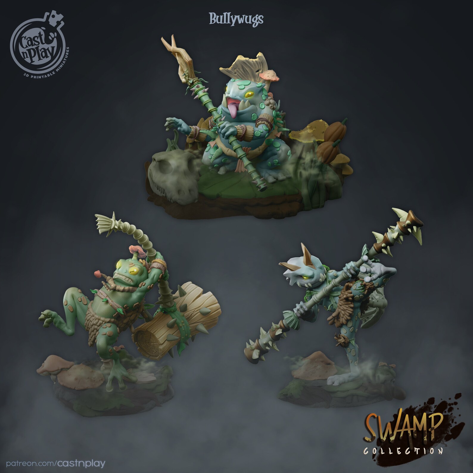 Bullywug Miniature Etsy