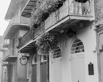 New Orleans Pirate's Alley Print, French Quarter