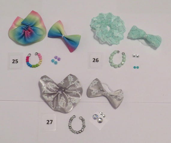 Pet Shop Lps Accessories Bow Skirt Necklace Random 25pcs For LPS Pets