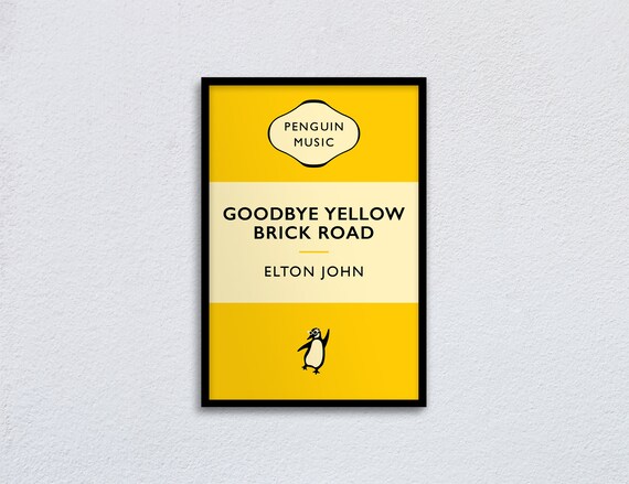 Elton John Goodbye Yellow Brick Road, Digital File Download.