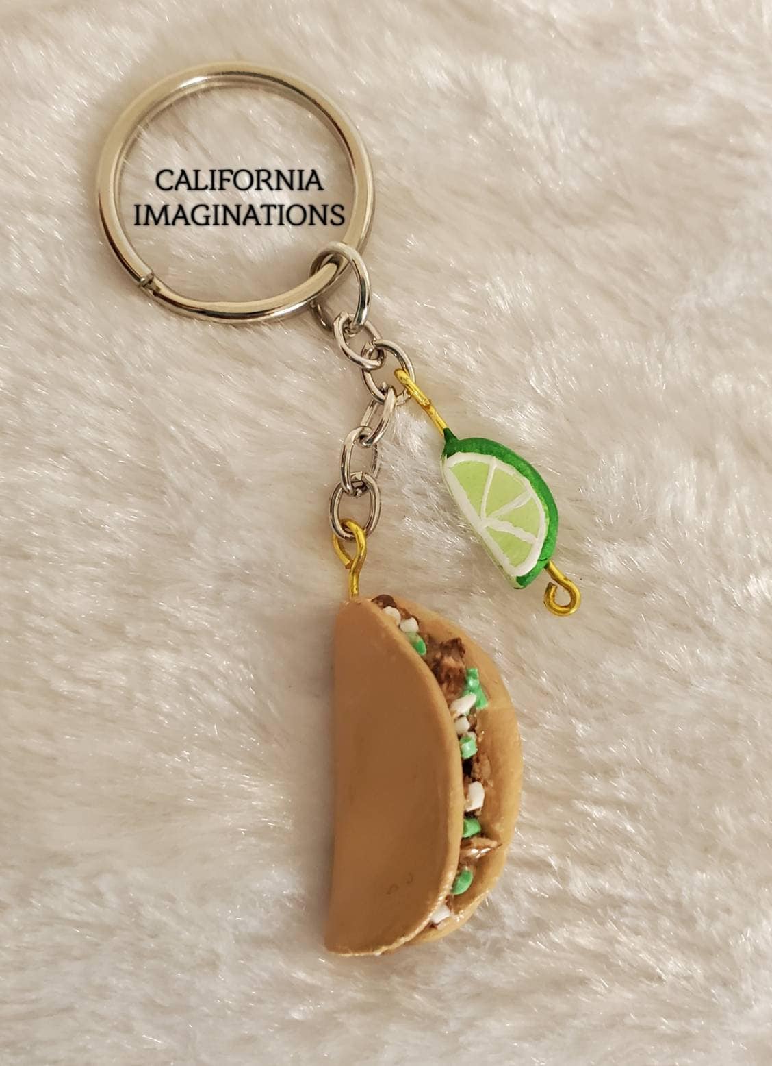 Tacos keychain Etsy